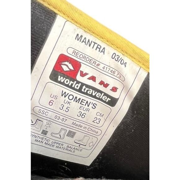 Womens Vans World Traveler Mantra Snowboarding Boots Size 6 Gray - Picture 7 of 7